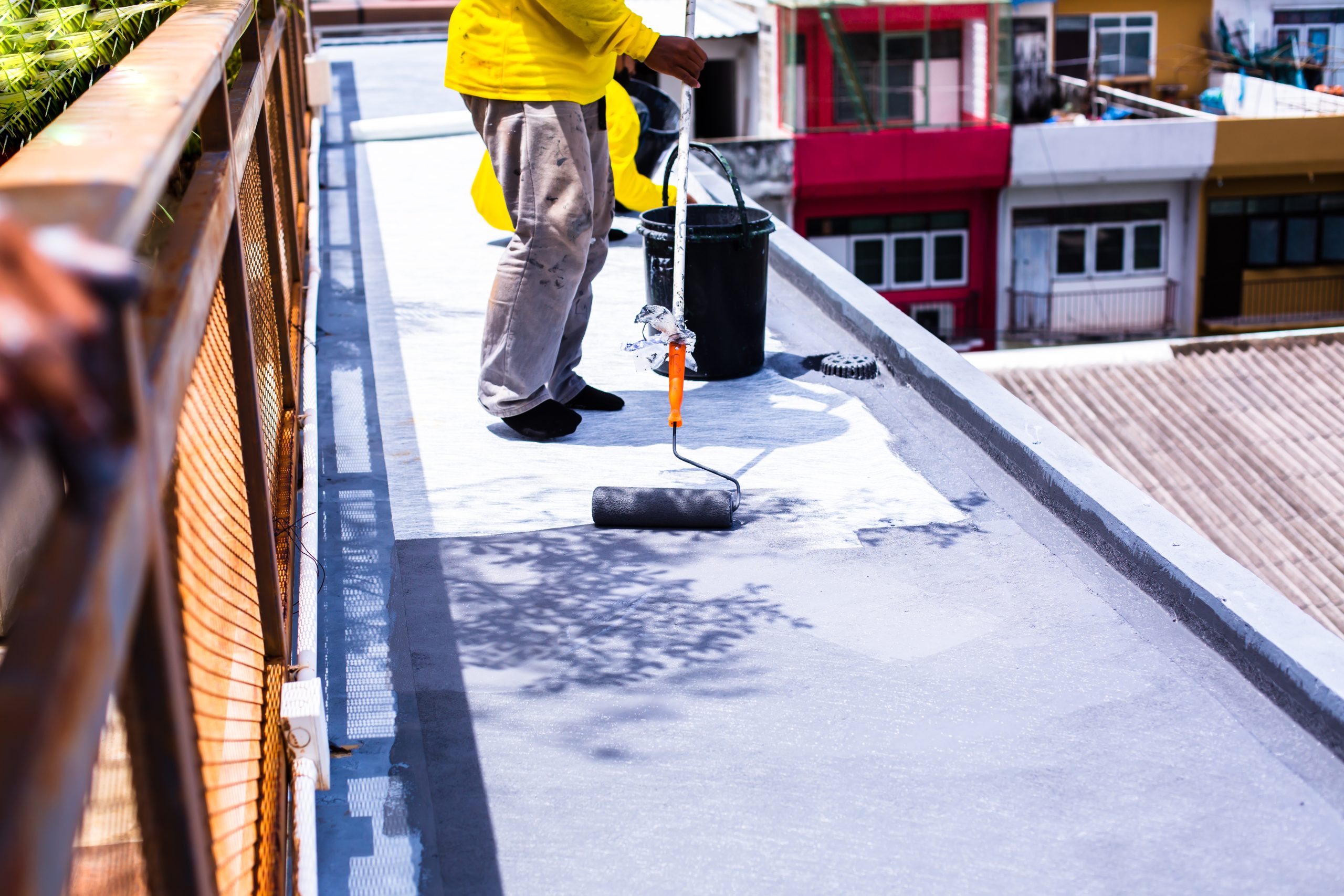 GRP Roofing installation
