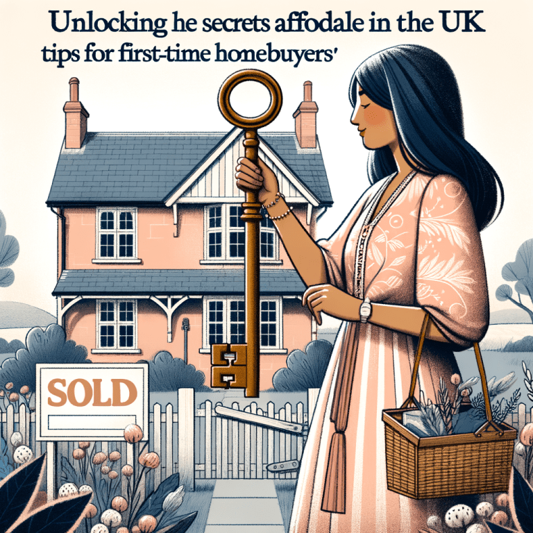 Unlocking the Secrets to Affordable Housing in the UK: Tips for First-Time Home Buyers