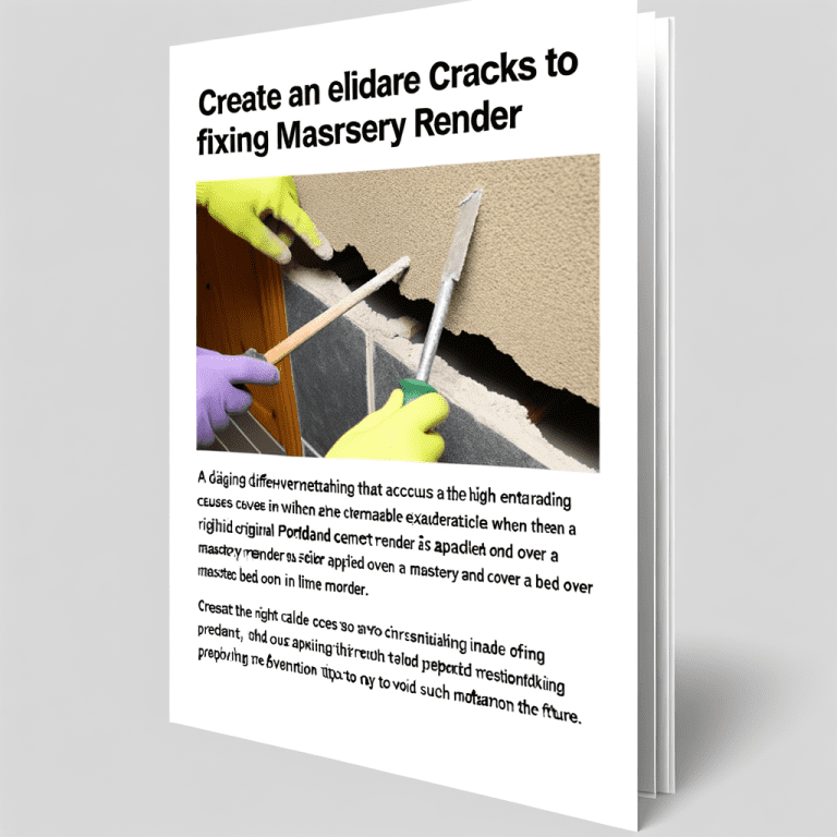 The Comprehensive Guide to Cracks in Masonry Render: Causes and Remedies