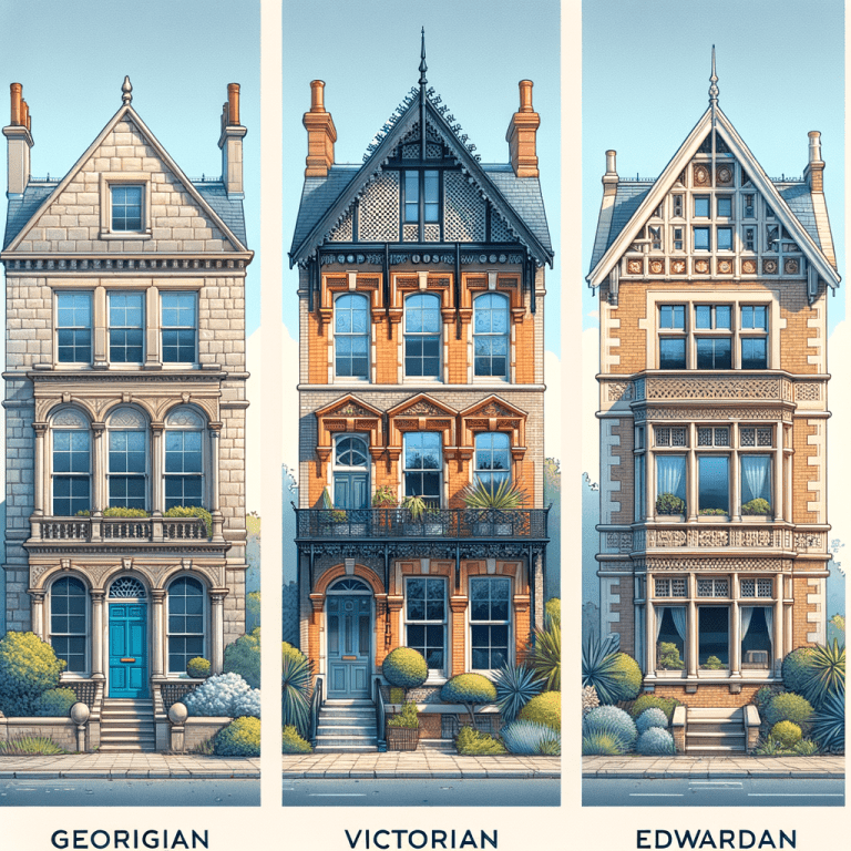 Unravelling the Charm: Key Differences Between Georgian, Victorian, and Edwardian Properties