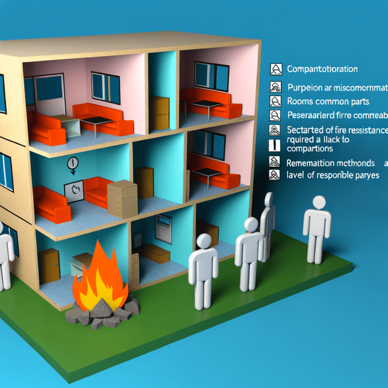 Fire Safety: Compartmentation and Approved Document B: Protecting your Home from Fire Risks