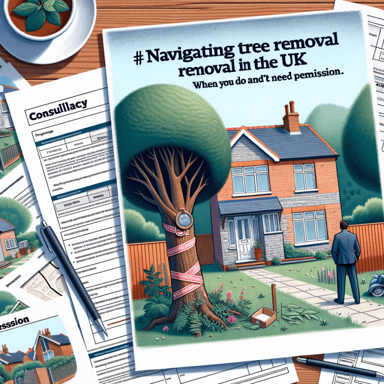 Navigating Tree Removal in the UK: When You Do and Don’t Need Permission