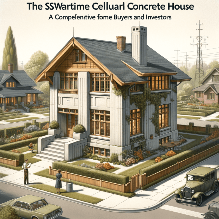 The SSHA Wartime Cellular Concrete House: A Comprehensive Guide for Home Buyers and Investors